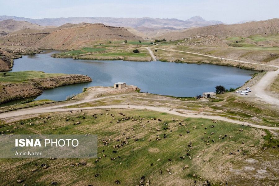 منظره‌ی زیبا در فاصله تهران تا دزفول