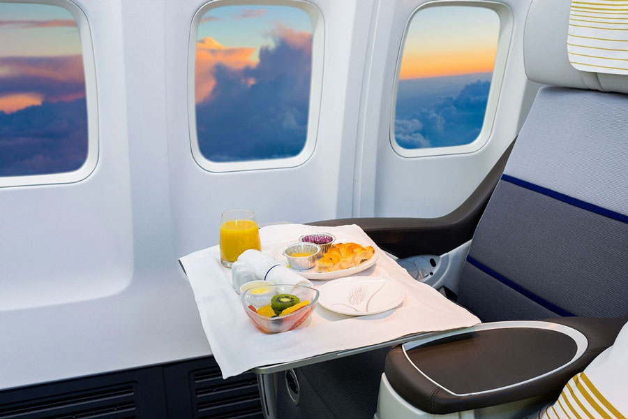 انتخاب غذا در سفرهای هوایی از اهمیت بالایی برخوردار است