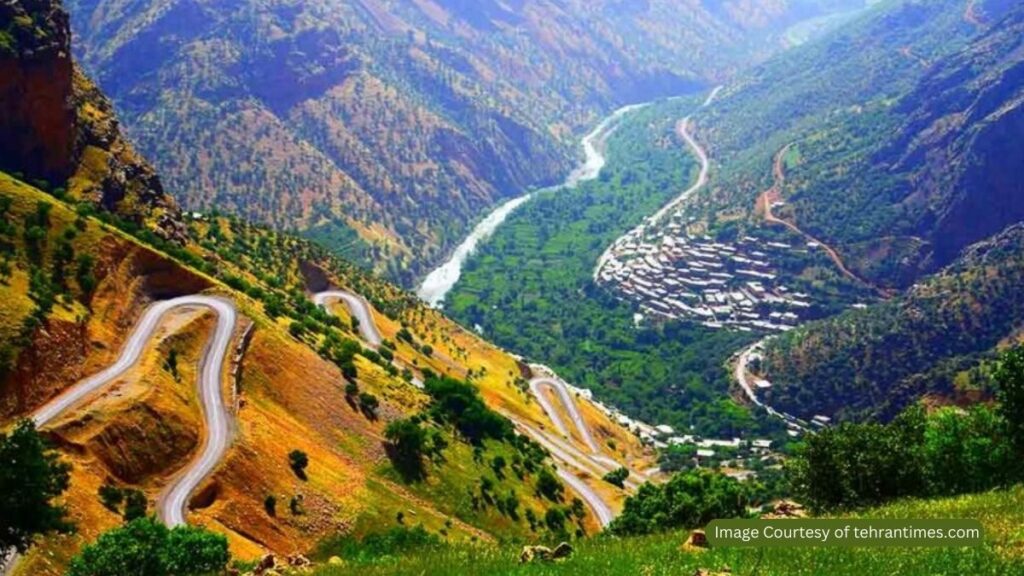 طبیعت زیبا از تهران تا سنندج