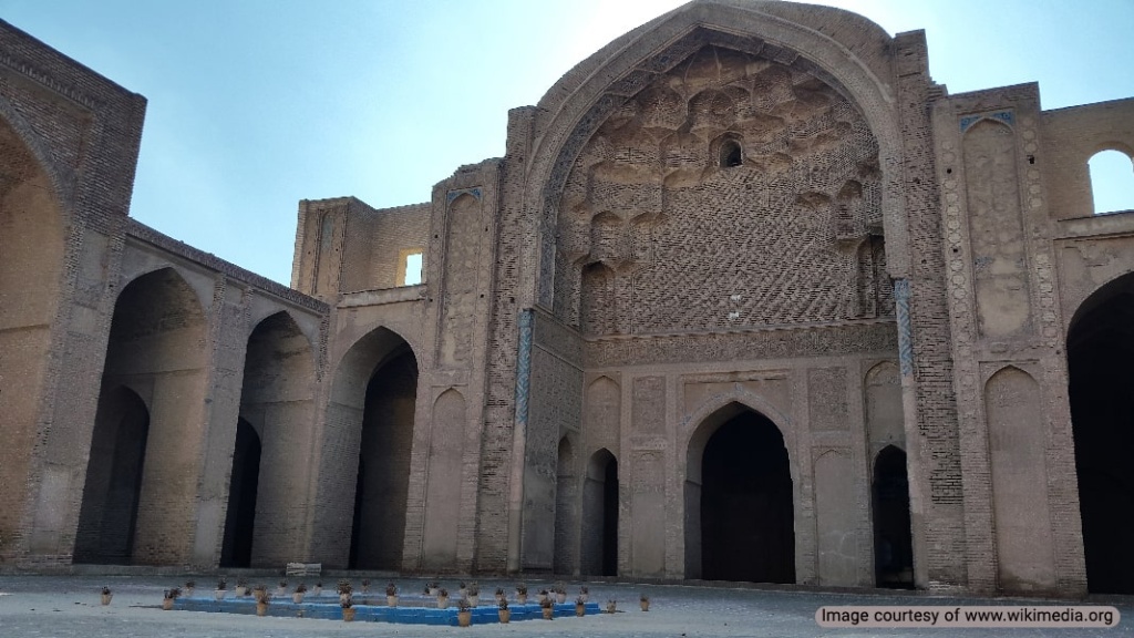 مسجد جامع تاریخی و کهن شهر ورامین