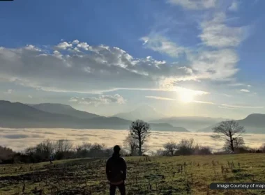 ارتفاعات جنگل الیمستان آمل