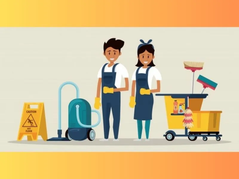 نظافتچی خانم و آقا