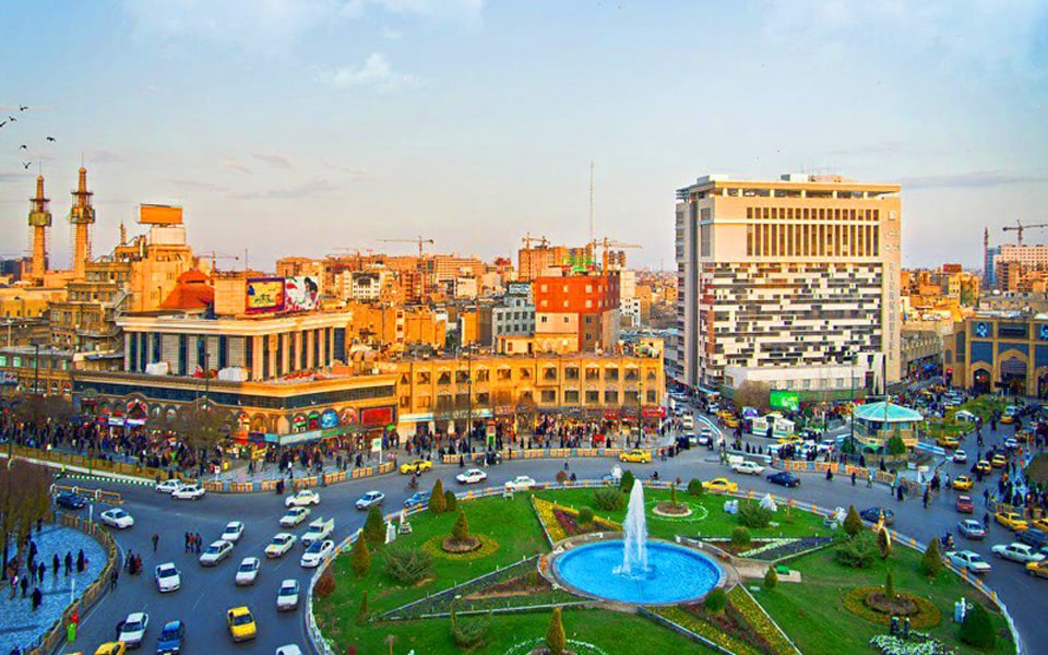 آشنایی با هتل های مشهد در فلکه آب