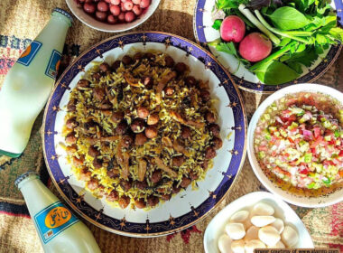 آشنایی با طرز تهیه کلم پلو شیرازی