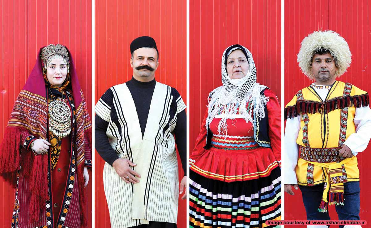 نگاهی به پوشاک سنتی اقوام مختلف ایرانی