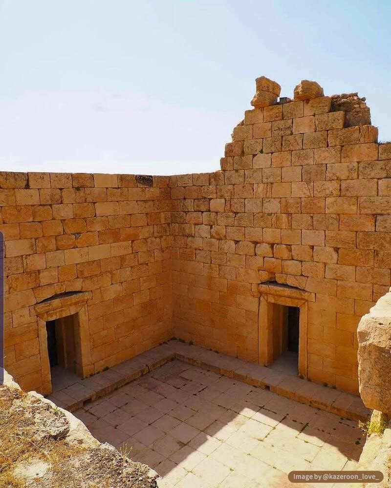 Sassanid Anahita Temple in Bishapur