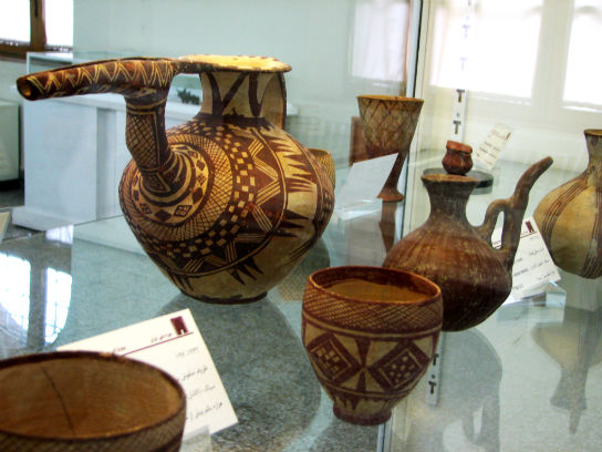 Potteries at Iran Archaeological Museum