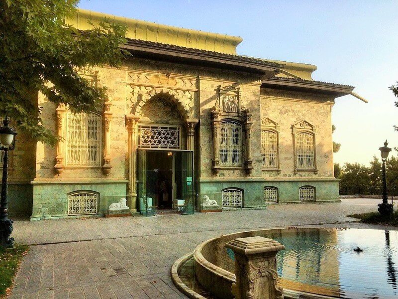 Entrance of Green Palace in Sa'ad Abad Palace Complex