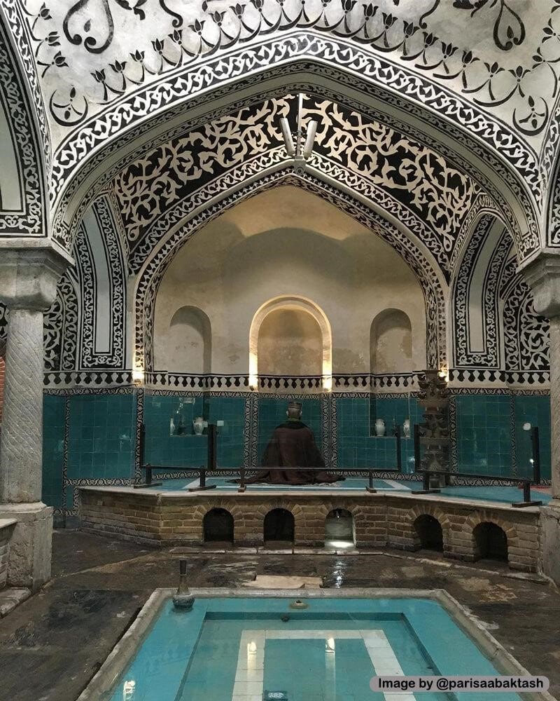 Haj Agha Torab historical bathhouse in Nahavand