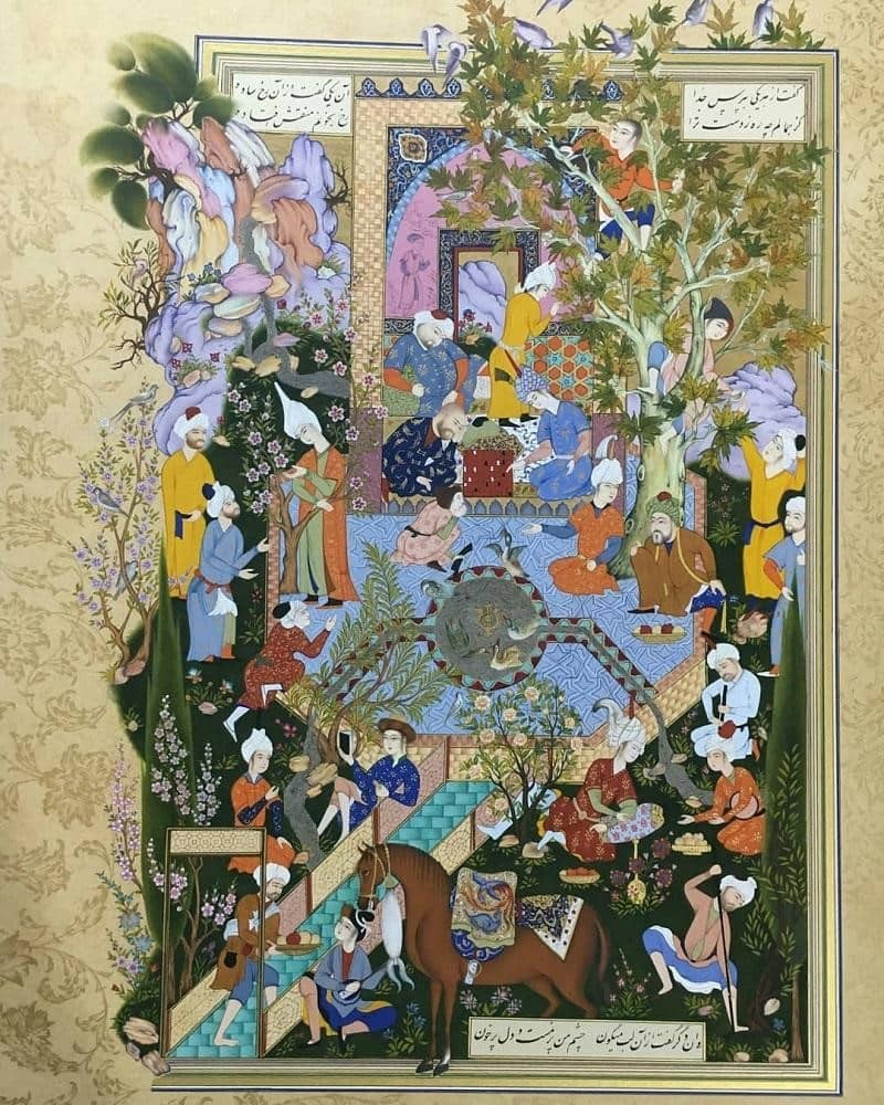 History of Iranian miniature art