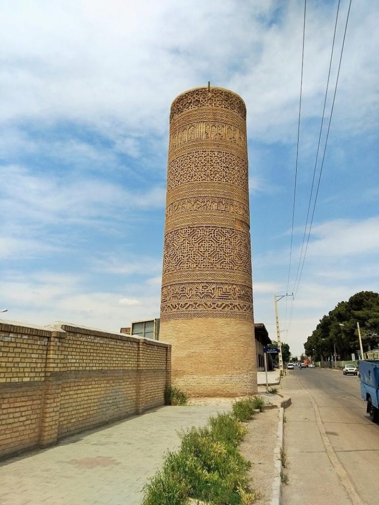 Iranian architecture , Seljuk minaret of Jame Mosque in Saveh
