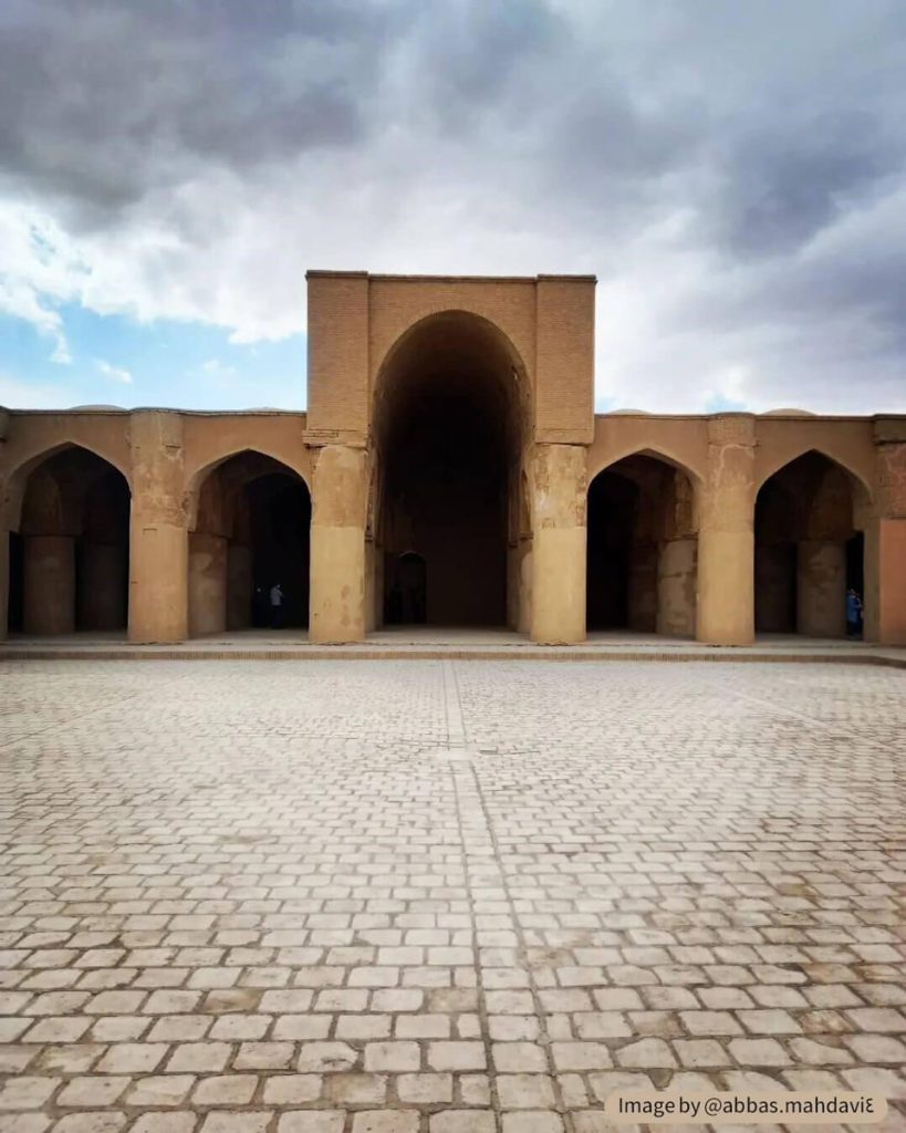 Tarikhaneh historical mosque in Damghan