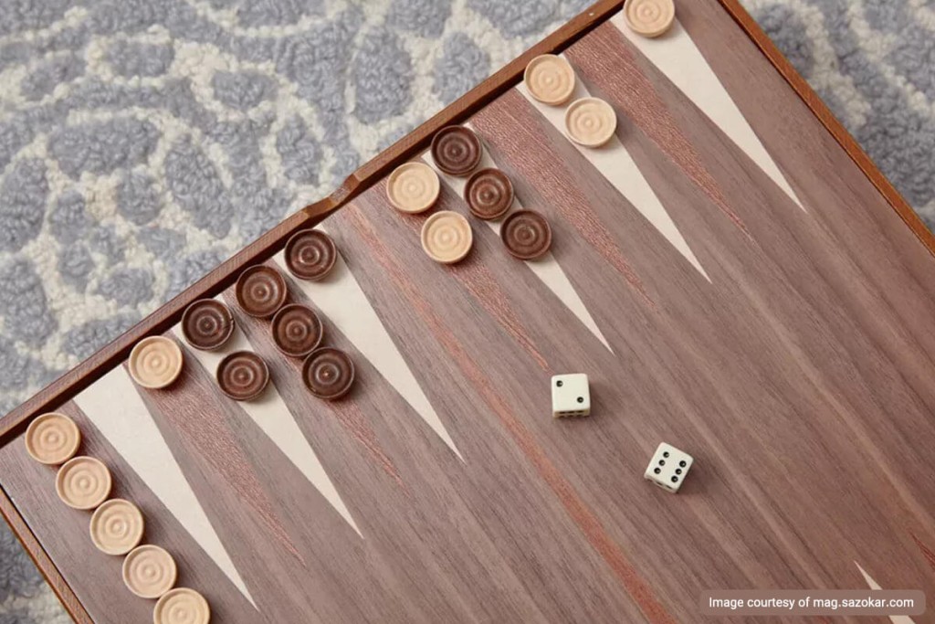 backgammon, an Iranian game