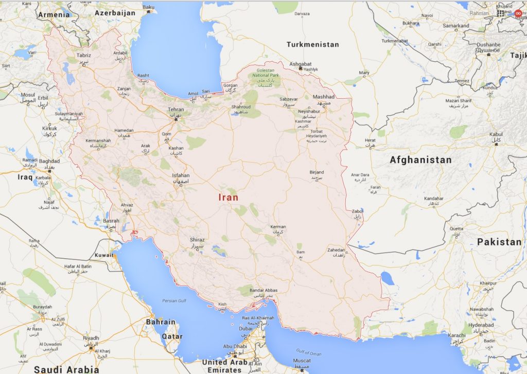 Map of Iran | Geography of Iran