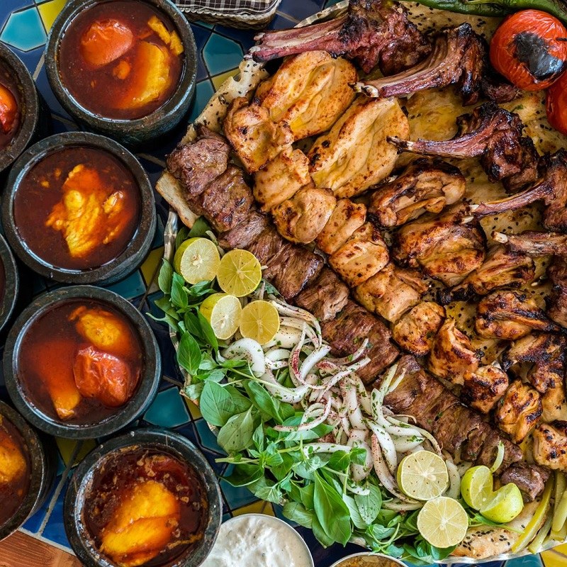 Iranian Food in Restaurants