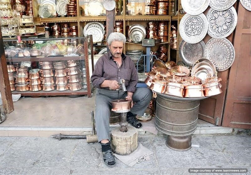 Copper crafts of Isfahan