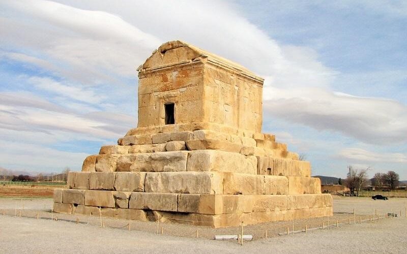 Tomb of Cyrus in Pasargadae world heritage site