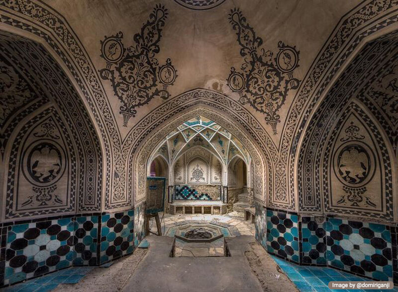 Ameri Bathhouse in kashan