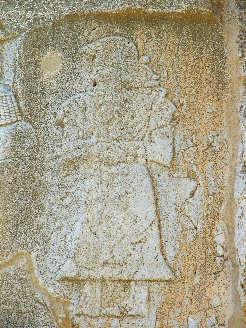 Elamite Man Rock Relief