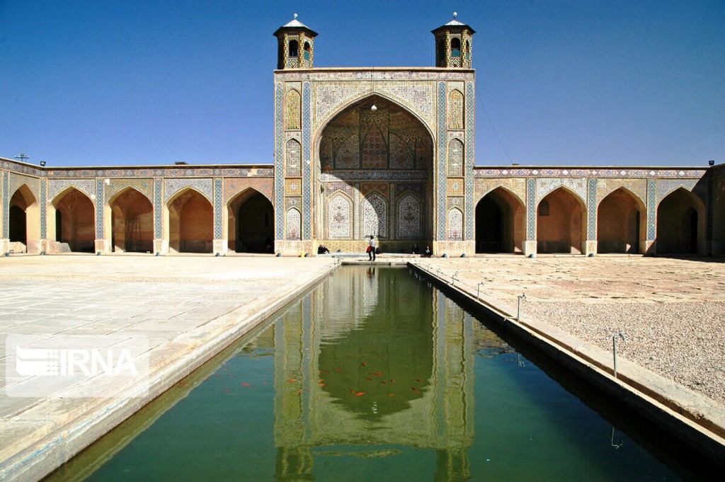 Courtyard of Vakil Mosque, Zand Dynasty