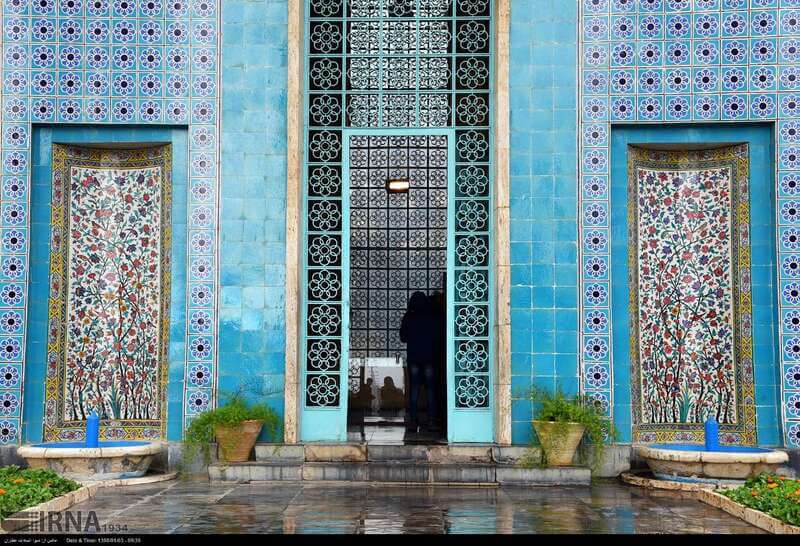 The architecture of Saadi's tomb