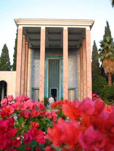 Saadi Mausoleum in a Persian Garden