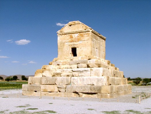 Cyrus Tomb at Pasargadae, Iran