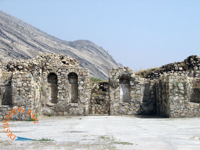 Inside Shapour Palace at Sassanid Archaeological Landscape