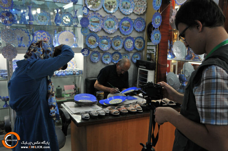 Taking a photo of Iran