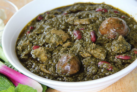 Ghormeh Sabzi Stew, Iranian Dish