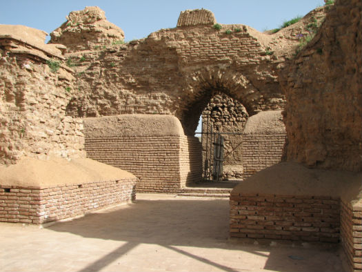 Inside Azar-Goshansb fire temple