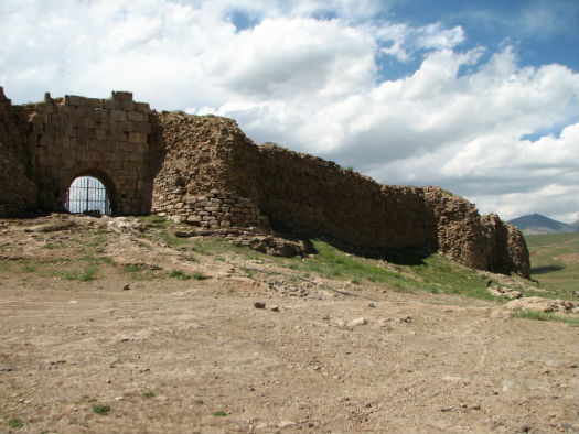 View of Takht-e-Soleyman Gateway