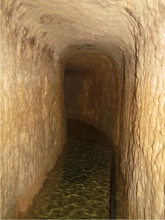 Iranian qanats underground water channel