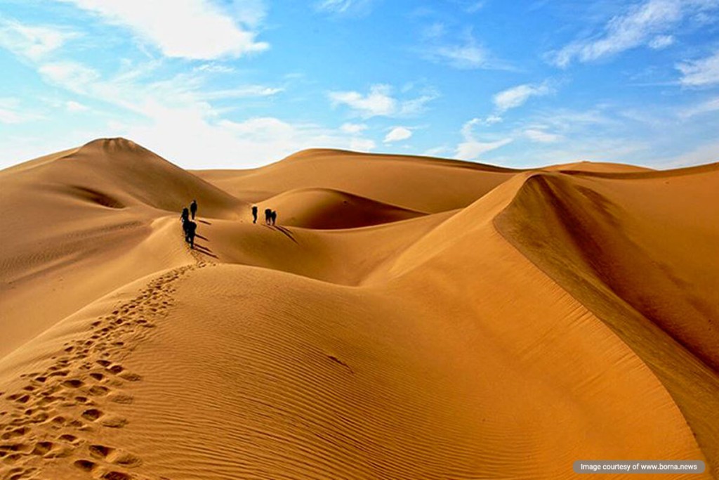 Abu Zidabad desert/ Dark Tourism Sites in Iran