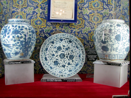 Chinaware at Chini Khaneh Ardabil