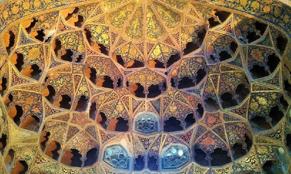 Interior decorations of Sheikh Safi al-Din Ardabili's tomb