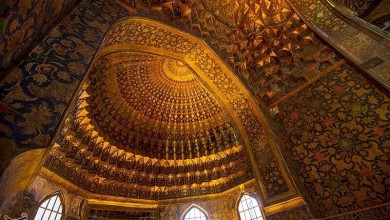 Interior view of Sheikh Safiuddin Shrine