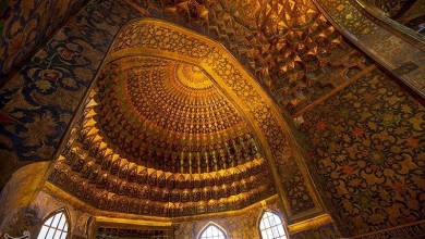 Interior view of Sheikh Safiuddin Shrine