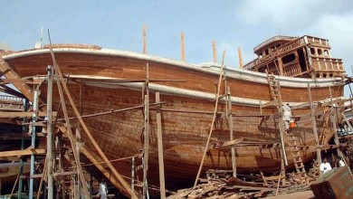 Construction of Iranian barge boats