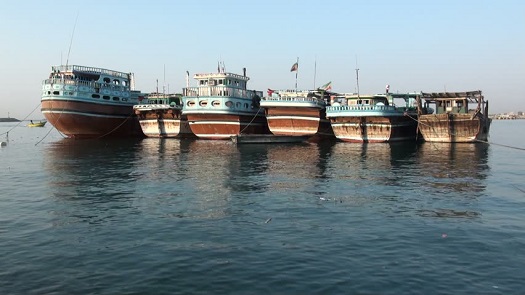 Iranian Lenj Boats