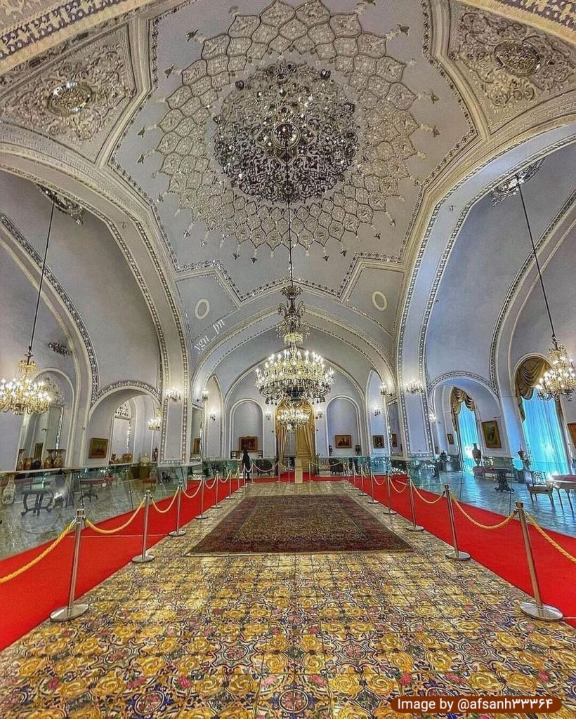 Greeting Hall in Golestan Palace Compound