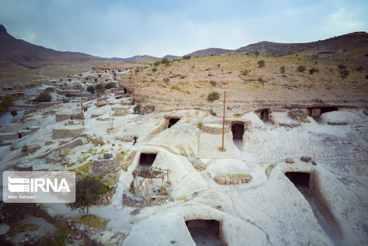 Meymand village landscape