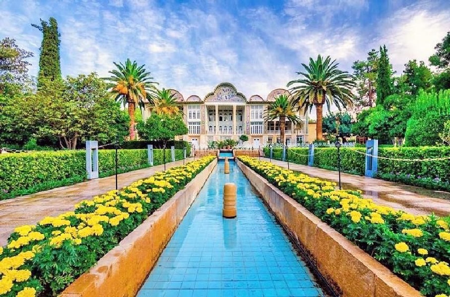 Eram Garden in Shiraz is one of the most beautiful gardens in Iran