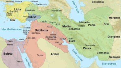 History of Medes on Map