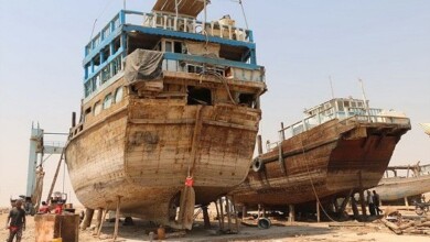 Iranian Lenj Boats Construction