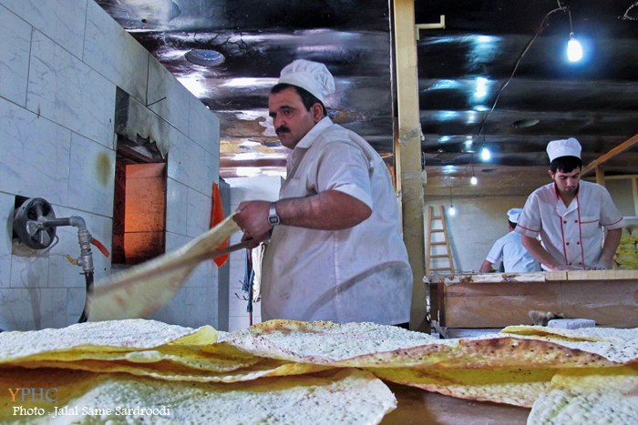 Lavash Flatbread Making