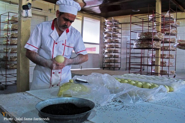 Making Paste for Lavash