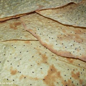 Thin Iranian Lavash Flatbread