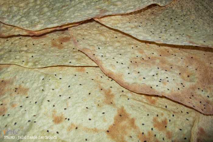 Thin Iranian Lavash Flatbread