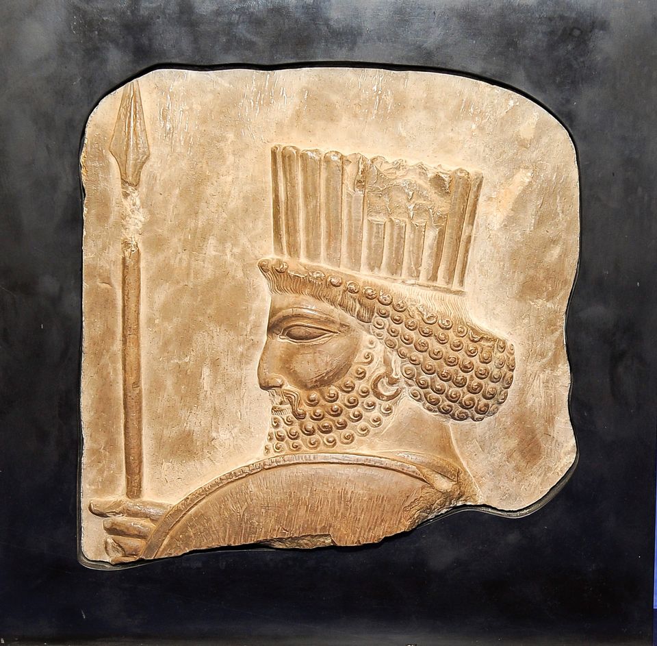 Achaemenian Soldier Bass Relief